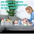 Baby Diaper Caddy Organizer | https://www.bestnamebadges.com