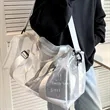 Waterproof PVC Transparent Travel Bag Large Capacity | https://www.bestnamebadges.com