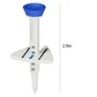 Professional Golf Tee With Adjustable Height And Aiming | https://www.bestnamebadges.com