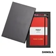 Shinola® HardCover Journal/Clicker Pen Gift Set - (M) | https://www.bestnamebadges.com