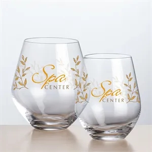 Reina Stemless Wine - VividPrint™ | https://www.bestnamebadges.com