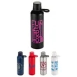 Avento 25 oz Recycled Aluminum Bottle with Silicone Loop | https://www.bestnamebadges.com