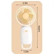 Personal Handheld Small Powerful And Cute Portable Fan | https://www.bestnamebadges.com