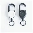 Outdoor Accessories Backpack Wire Rope Retractable Keychain | https://www.bestnamebadges.com