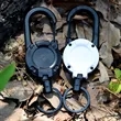 Outdoor Accessories Backpack Wire Rope Retractable Keychain | https://www.bestnamebadges.com