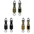 Outdoor Mountaineering Buckle Wire Rope Retractable Keychain | https://www.bestnamebadges.com