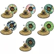 Lifeguard Straw Hat Wide Brim Beach Sun Protection | https://www.bestnamebadges.com