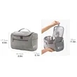Large Capacity Toiletry Bag For Business Trips And Travels | https://www.bestnamebadges.com