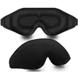 Airline Travel 3D Stereo Blackout Eye Mask For Sleep | https://www.bestnamebadges.com
