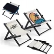 Fabric Chair Shape Mobile Phone Holder Heat Transfer Custom | https://www.bestnamebadges.com