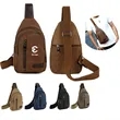 Canvas Sling Bag | https://www.bestnamebadges.com