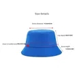 Cotton  Bucket Hat | https://www.bestnamebadges.com