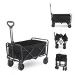 Collapsible Utility Wagon Cart with Telescopic Handle | https://www.bestnamebadges.com