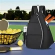 Pickleball Paddle Sling Backpack with Bottle Pocket | https://www.bestnamebadges.com
