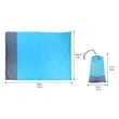 Foldable Waterproof Outdoor Blanket with Carry Pouch | https://www.bestnamebadges.com