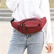 Multi-Pocket Waist Pack with Adjustable Strap and Zippers | https://www.bestnamebadges.com