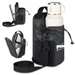 Magnetic Insulated Bottle Bag with Strap and Drawstring | https://www.bestnamebadges.com