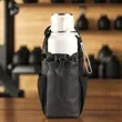Magnetic Insulated Bottle Bag with Strap and Drawstring | https://www.bestnamebadges.com