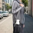 Magnetic Insulated Bottle Bag with Strap and Drawstring | https://www.bestnamebadges.com