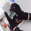Bluetooth Touchscreen Gloves with Built-In Speaker Control | https://www.bestnamebadges.com