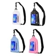 Waterproof Phone Crossbody Pouch with Touchscreen Window | https://www.bestnamebadges.com