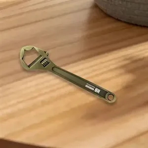 Custom Sturdy Wrench Bottle Openers | https://www.bestnamebadges.com