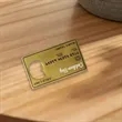 Custom Gold Card Bottle Openers | https://www.bestnamebadges.com