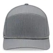7 Panel Performance Golf Rope Trucker Cap w/Perforated Mesh | https://www.bestnamebadges.com