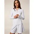 Greyson Scarlett Long Sleeve Polo | https://www.bestnamebadges.com