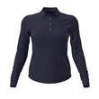 Greyson Scarlett Long Sleeve Polo | https://www.bestnamebadges.com