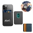 Magnetic Leather Card Wallet Stick | https://www.bestnamebadges.com