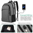 Large Travel Laptop Backpack with USB port | https://www.bestnamebadges.com