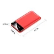 6000mAh Ultra Thin Portable With LED Flashlight Power Bank | https://www.bestnamebadges.com