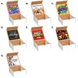 24 pack Sweet and Salty Snack Box with Label | https://www.bestnamebadges.com
