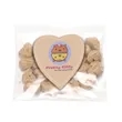 Mini Snack Bag with Large Heart Magnet Pet Fill | https://www.bestnamebadges.com