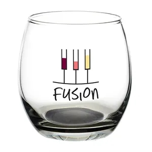 11.5 oz. Mikonos Stemless Wine Glasses | https://www.bestnamebadges.com
