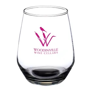 12 oz Silicia Stemless Wine Glasses | https://www.bestnamebadges.com