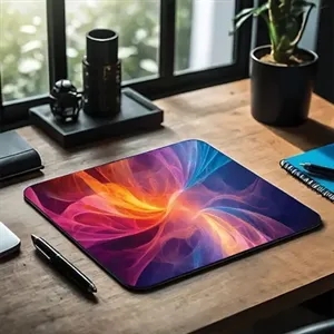 Custom Neoprene Non-Slip Mouse Pads | https://www.bestnamebadges.com