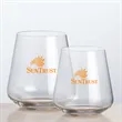 Breckland Stemless Wine - Imprinted | https://www.bestnamebadges.com