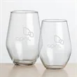 Vale Stemless Wine - Deep Etch | https://www.bestnamebadges.com