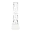 Toscana Award on Base - Clear | https://www.bestnamebadges.com
