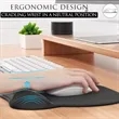 Ergonomic Mouse Pad with Wrist Support | https://www.bestnamebadges.com