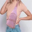 Small Sling Backpack Crossbody Chest Bag Daypack Fanny Pack | https://www.bestnamebadges.com
