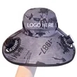 Wide Brim Hat with Solar Powered Rechargeable Fans | https://www.bestnamebadges.com