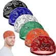 Cooling Skull Cap Motorcycle Helmet Liner For Men Women | https://www.bestnamebadges.com