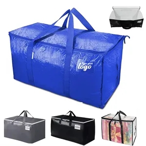 Heavy Duty Large Moving Bags with Strong Zipper&Handles