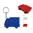 Truck Keychain with Built in Mini Tape Measure | https://www.bestnamebadges.com