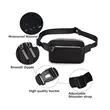 Crossbody Fanny Pack with Colorful Zipper | https://www.bestnamebadges.com