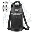 Dry Bag Backpack for Beach Kayaking and Camping Essentials | https://www.bestnamebadges.com