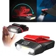 Rechargeable Motion Sensor Cap Visor Light | https://www.bestnamebadges.com
